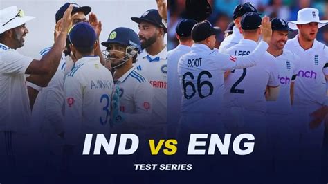 india vs england test series history