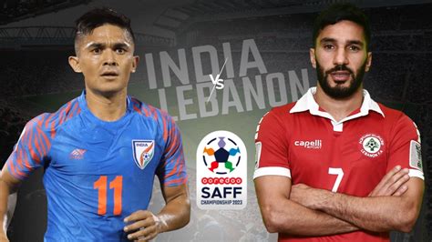 india vs lebanon live telecast