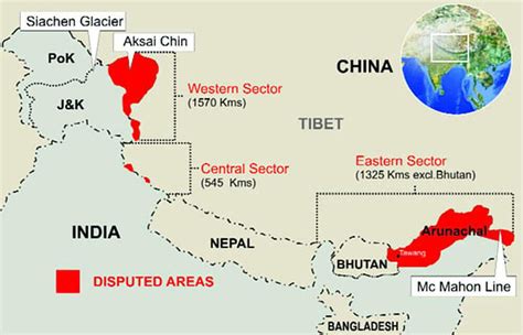 india-china border dispute upsc