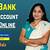 indian bank account opening online