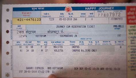Indian Railway Ticket Format Pdf Reservation Form In Hindi INDIAN RAILWAY NEWS