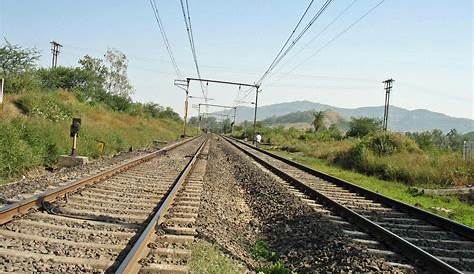 Indian Railway Track Images Stock Pictures Photo Of A Line In India