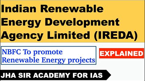 Indian Renewable Energy Development Agency Limited (Ireda)