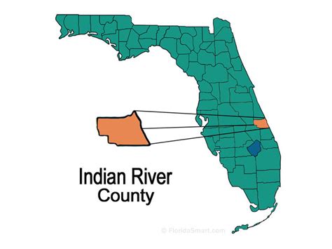 Indian River County Florida Map