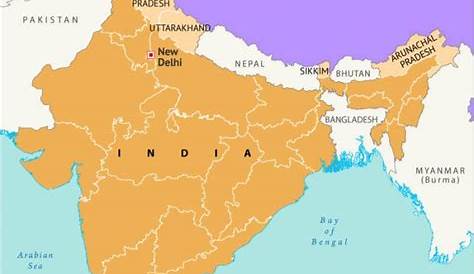 Check complete list of Indian states that share borders with China and