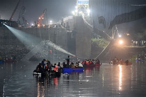 indian bridge collapse 2022