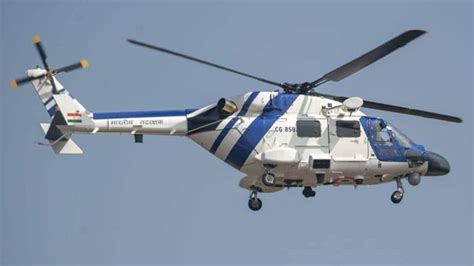 indian coast guard helicopter