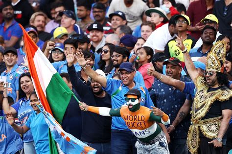 indian cricket fans in stadium
