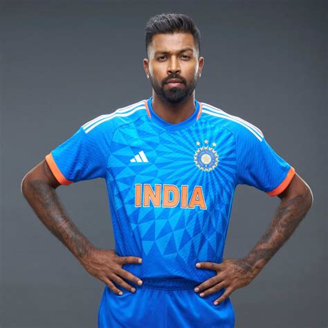 indian cricket team current jersey