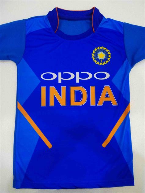 indian cricket team jersey design