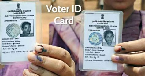 indian election commission voter id card