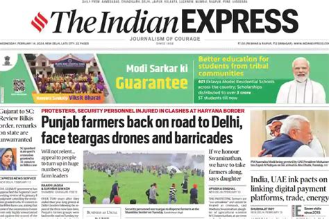 indian express newspaper today free