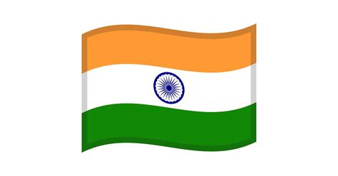 indian flag emoji in html