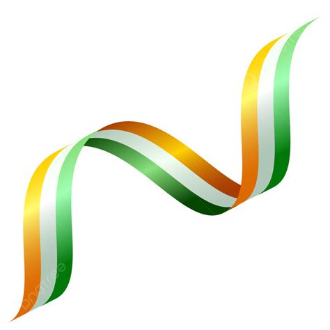 indian flag ribbon png