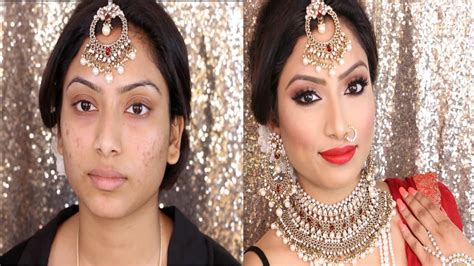 Indian Full Face Makeup Tutorial