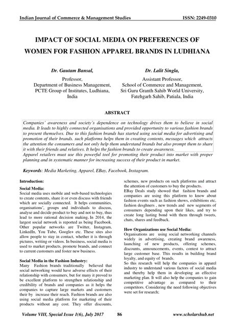 Currently - Indian Journal Of Commerce Viral