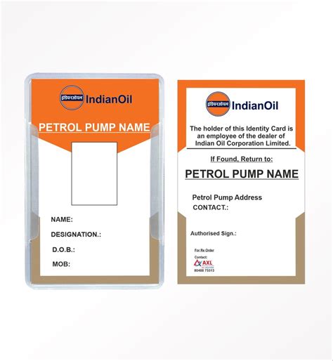 indian oil corporation petrol card