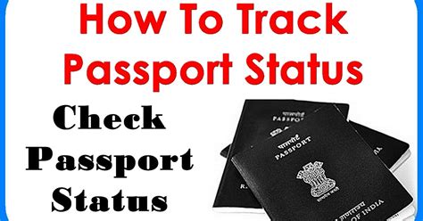 indian passport tracking status