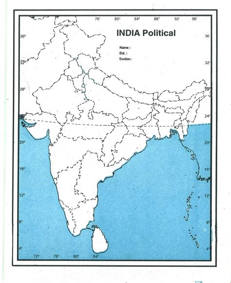 Map Of India For Map Pointing Maps of the World