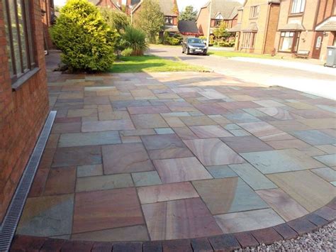 indian sandstone for driveways