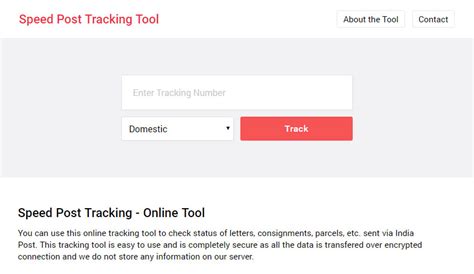 indian speed post tracking app