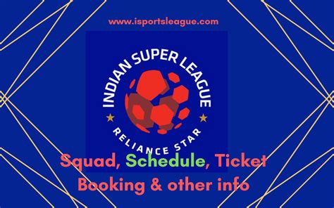 indian super league schedule