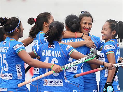 indian women hockey team win