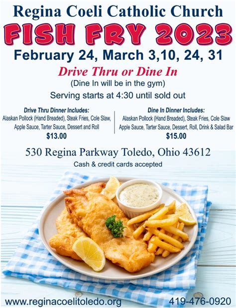 indiana fish fry schedule
