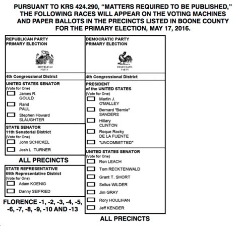 indiana primary election 2024 sample ballot
