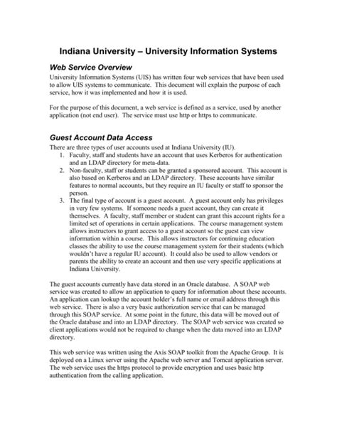 indiana university information systems