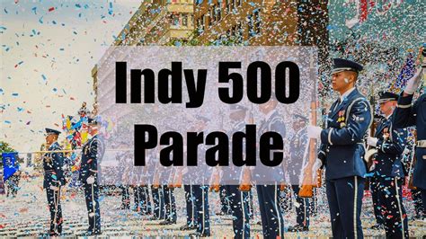indianapolis 500 parade 2023
