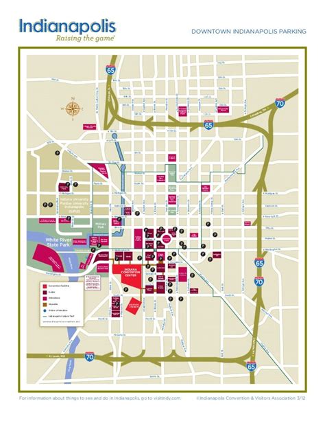 indianapolis downtown parking map