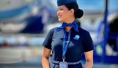 INDIAN AIR HOSTESS DANCING INDIGO AIRLINES CABIN CREW