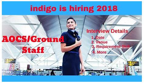 Indigo Airlines Career Aocs Ground Staff Interview Experience And Some