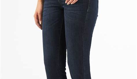 Indigo Blue Color Jeans Levi's Women's Classic Mid Rise Skinny , Deep