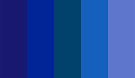 Indigo Blue Colour Palette Iridiscent Color , Color