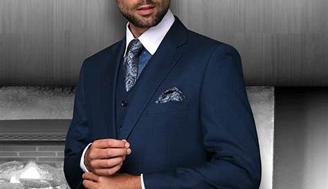 Indigo Blue Suit Combinations Herringbone Necktie Mens Tie Men Ties