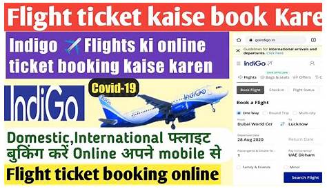 Indigo Flight Ticket Booking BOOKSTRU