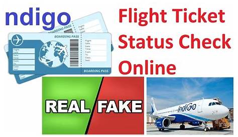 Indigo Flight Ticket Status Enquiry Check Domestic TAKI1