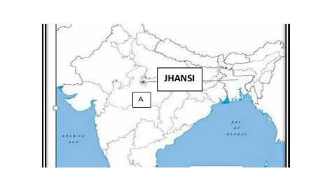 Indigo Planters Organised Satyagraha On The Outline Political Map Of India Identify These