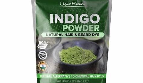 Indigo Powder For Black Hair Ovesa INDIGO POWDER (100 NATURAL) Permanent Color