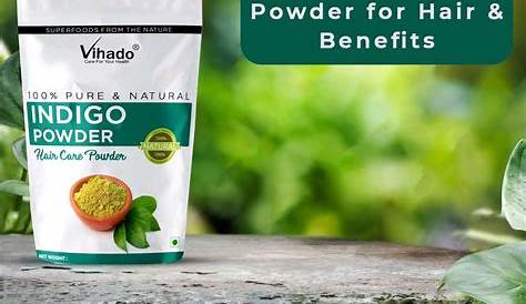 Indigo Powder For Hair Vihado Natural Scalp Treatment 200 G