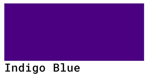 indigo blue cmyk color code