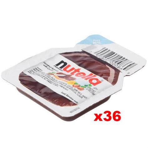 Individual Nutella Packets