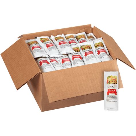 individual salad dressing packages