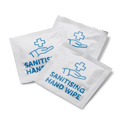 individually wrapped hand wipes
