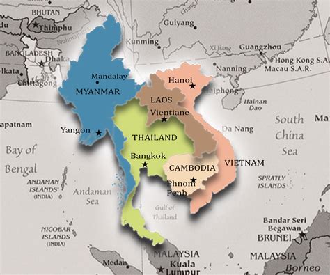 indochinese peninsula countries