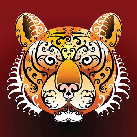 indochinese tiger cartoon