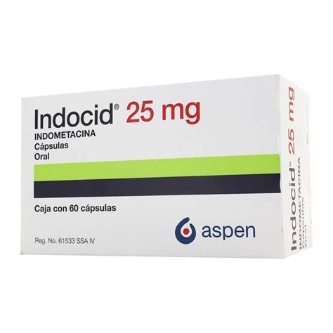 indocid 25mg for gout