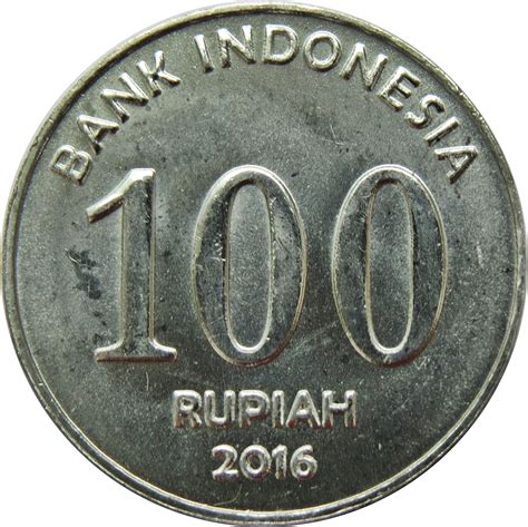 indonesia 100 rupiah coin